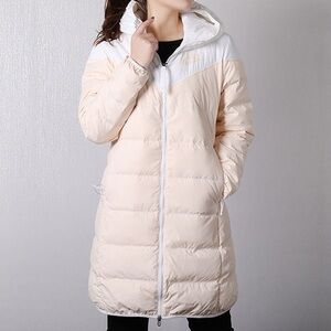 Nike Windrunner Down Fill Rev Parka 'Pink White' NWOT size M